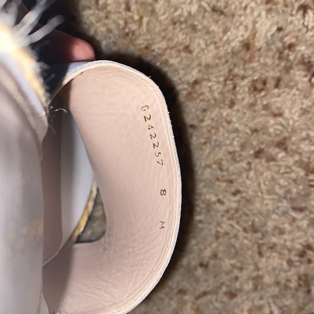 White Stuart Weitzman Slide Wedges - image 3